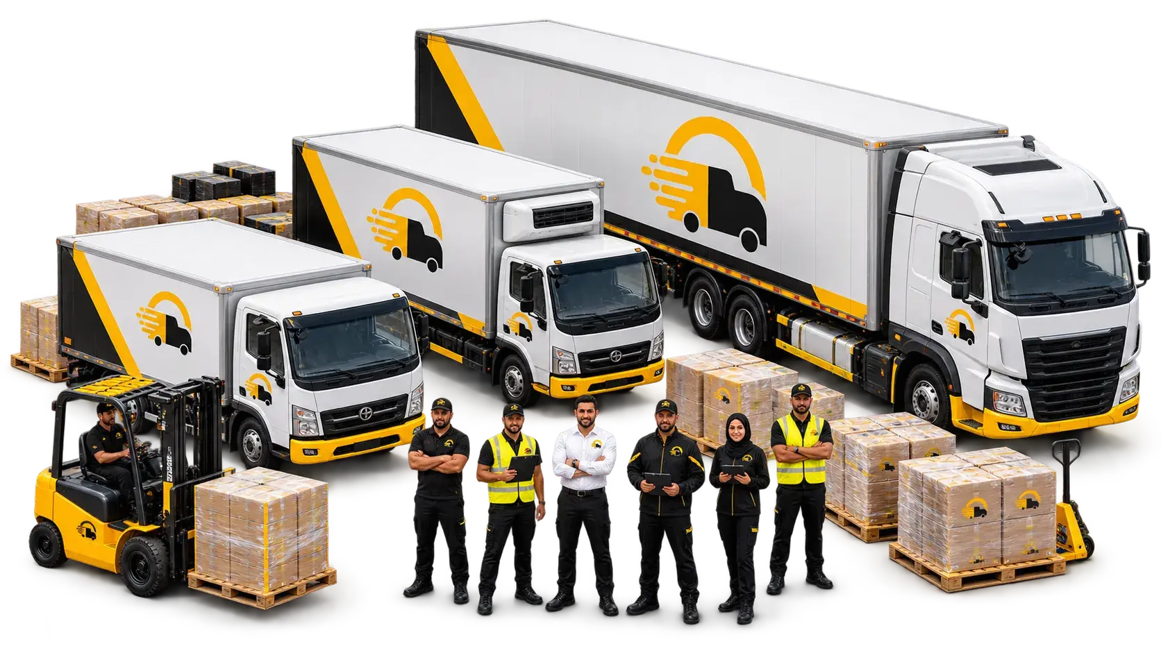 SHUHNATTY logistics team and fleet